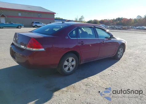 2007 Chevrolet Impala Lt from USA, damaged, VIN 2G1WT58N079190647
